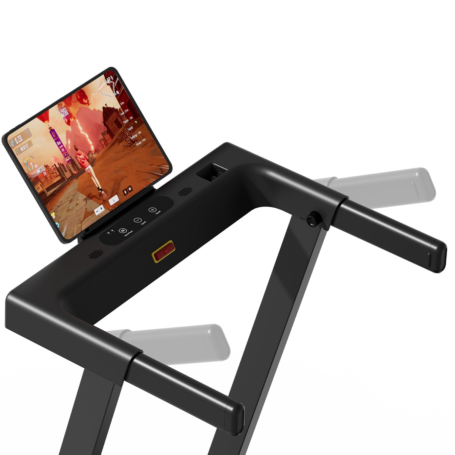 DeerRun All-New 2026 A1 Pro Move+ Smart Foldable Treadmill with 6% Incline & NFC | 350 lbs, 10 mph, Black DeerRun®