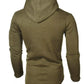 Men's Plus Size Casual Slim Fit Long Sleeve Hoodie