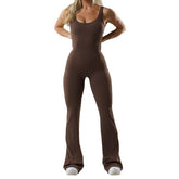 Tight Yoga Bodysuit Casual Hollow Seamless Womens Clothing Social Buzz eSIMs