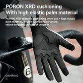 Full Finger Bike Gloves Breathable Touch screen with PORON® XRD Cushioning ROCKBROS-US