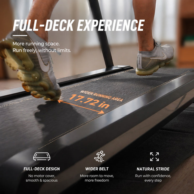 DeerRun X20 Incline Home Treadmill with 15% Auto Incline & Full Running Deck | 400 lbs, 11.3 mph DeerRun®