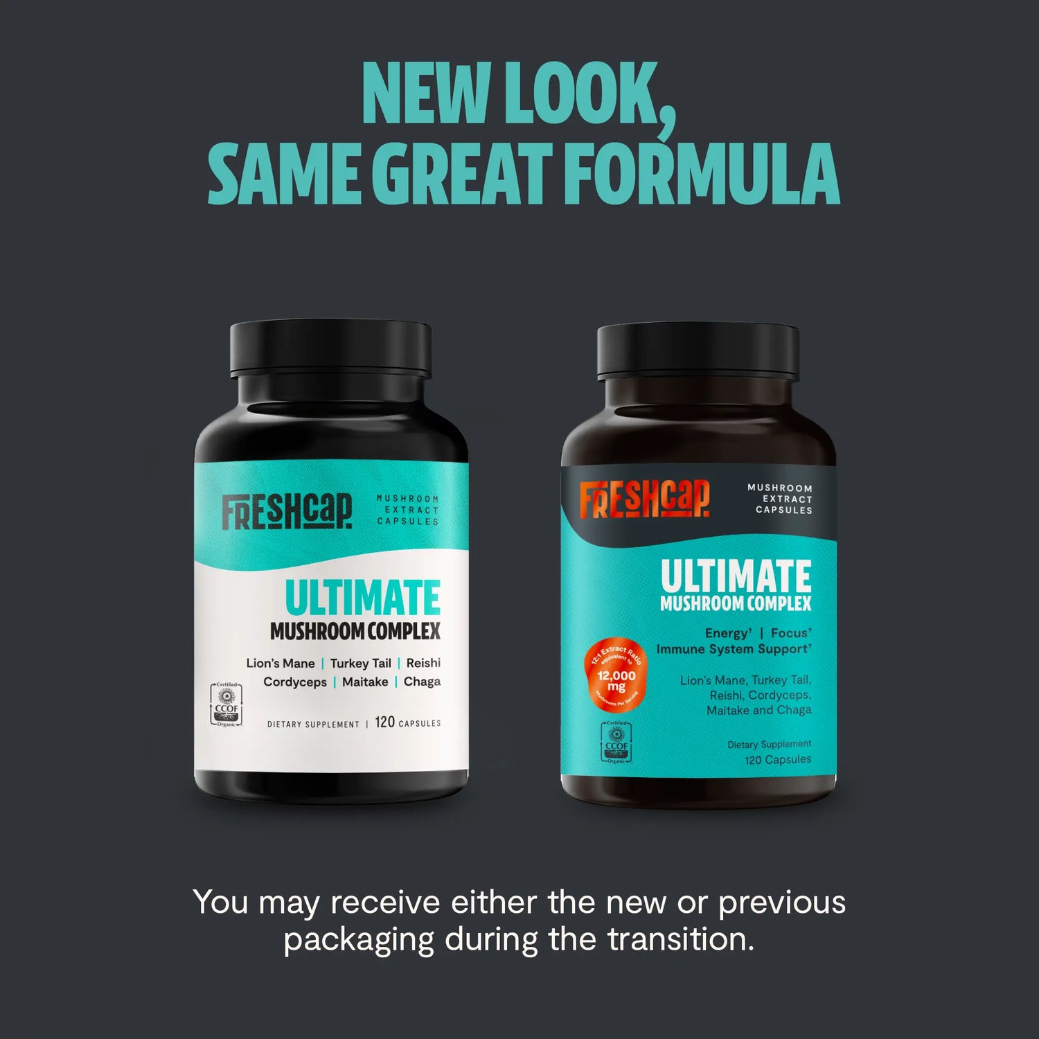 Ultimate Mushroom Complex Capsules FreshCap Mushrooms