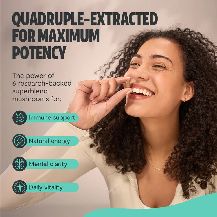 Ultimate Mushroom Complex Capsules FreshCap Mushrooms