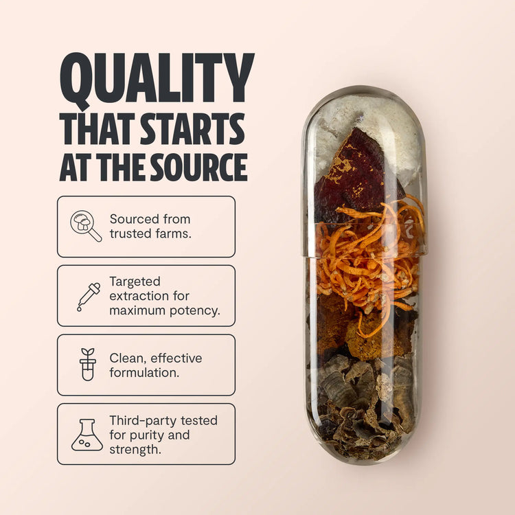 Ultimate Mushroom Complex Capsules FreshCap Mushrooms