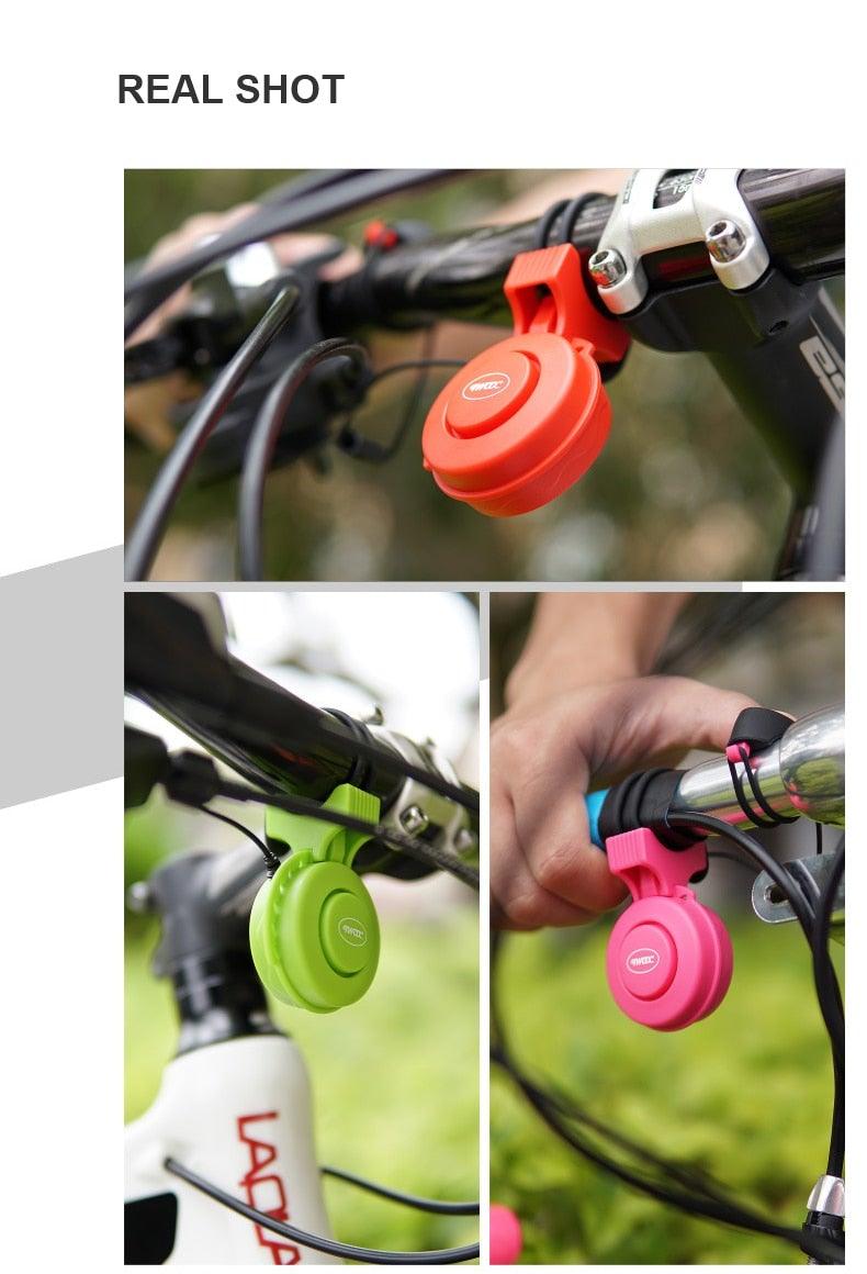 High Bicycle Electric Bell Invisible Waterproof Bike Horn For Scooter USB Charging Riding Equipment Accessory Electric Bike Horn  Cycling Bicycle Scooter Horn With Rechargeable Battery Stevvex