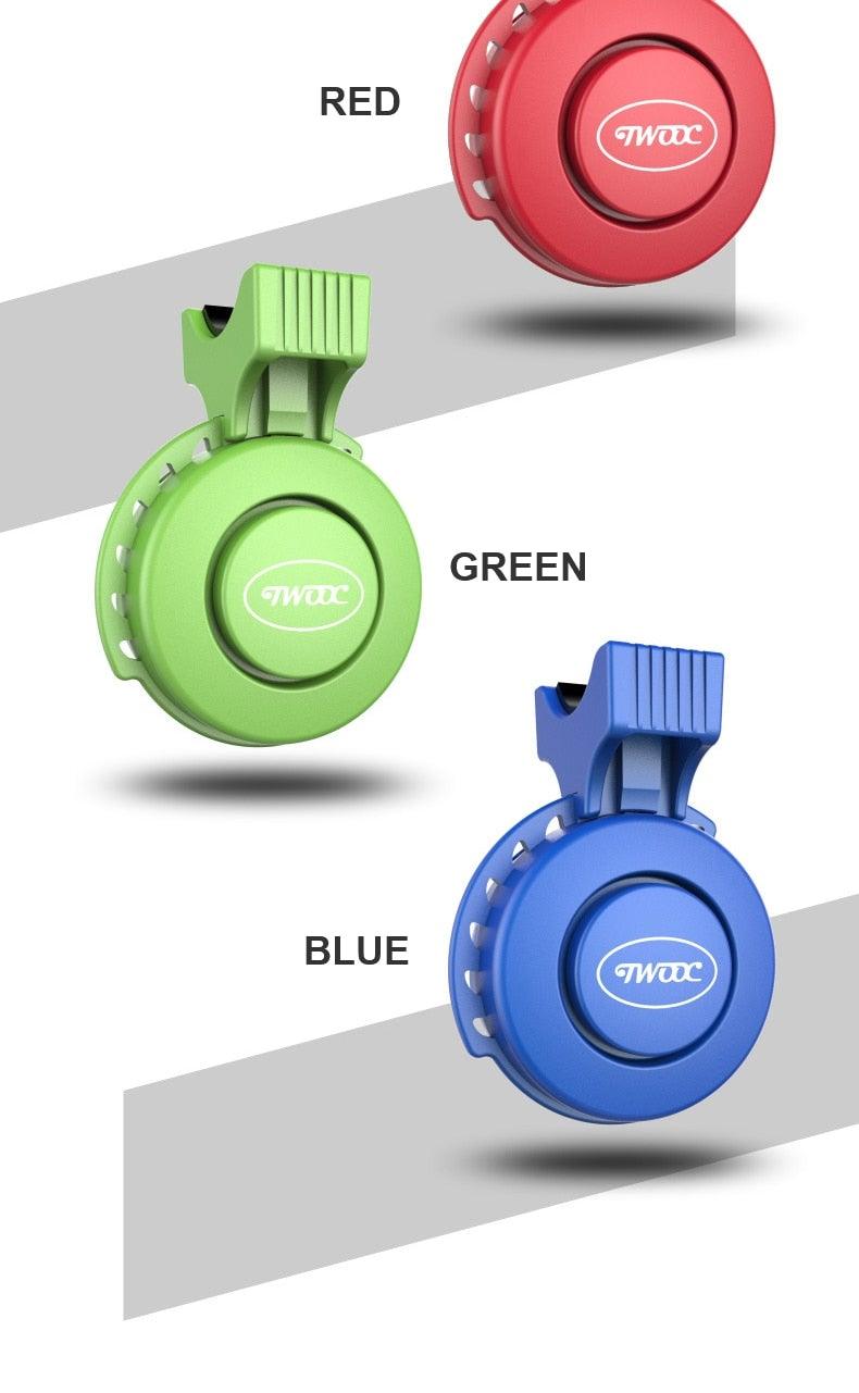 High Bicycle Electric Bell Invisible Waterproof Bike Horn For Scooter USB Charging Riding Equipment Accessory Electric Bike Horn  Cycling Bicycle Scooter Horn With Rechargeable Battery Stevvex