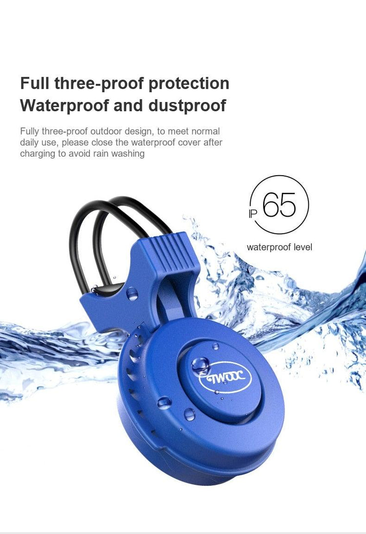 High Bicycle Electric Bell Invisible Waterproof Bike Horn For Scooter USB Charging Riding Equipment Accessory Electric Bike Horn  Cycling Bicycle Scooter Horn With Rechargeable Battery Stevvex