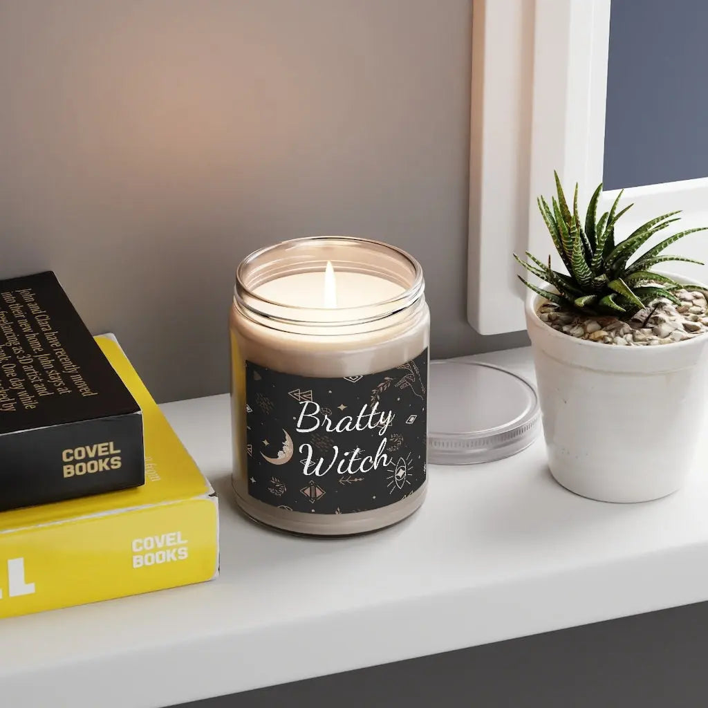 Bratty Witch Aromatherapy Candles, 9oz Bound Kitten