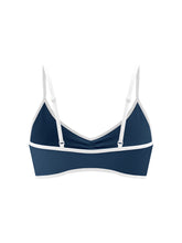 Loki & Ivy Color Block Ruched V-Neck Sports Bra THRIXINE