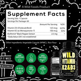 Power Bundle: Magnesium + Vitamin K2 & D3 with Pepper Extract Wild Foods