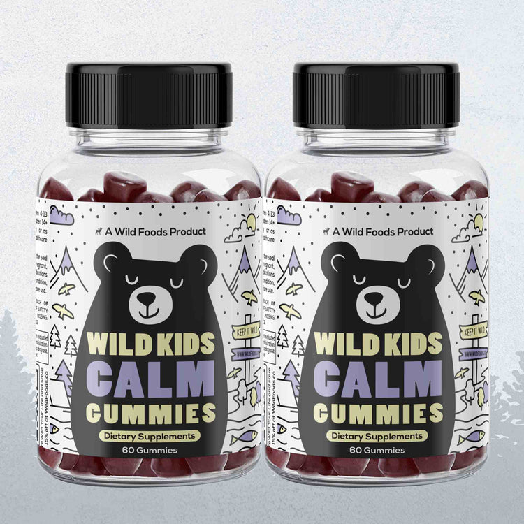 Wild Kids Calm Gummies – Relaxation & Sleep Support Wild Foods