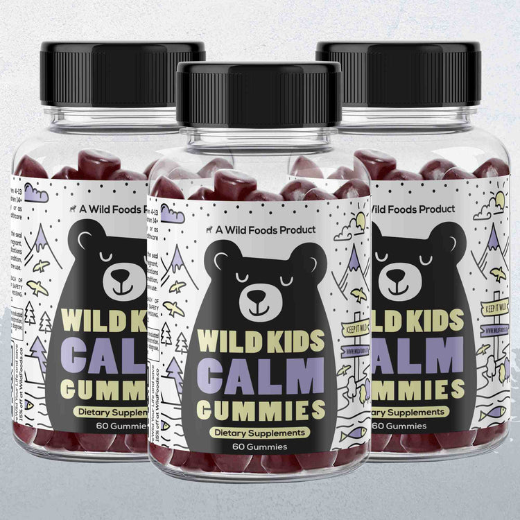 Wild Kids Calm Gummies – Relaxation & Sleep Support Wild Foods