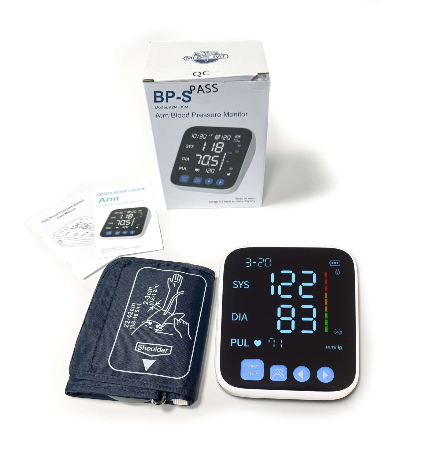 Med-Pat PX-1 Fingertip Pulse Oximeter