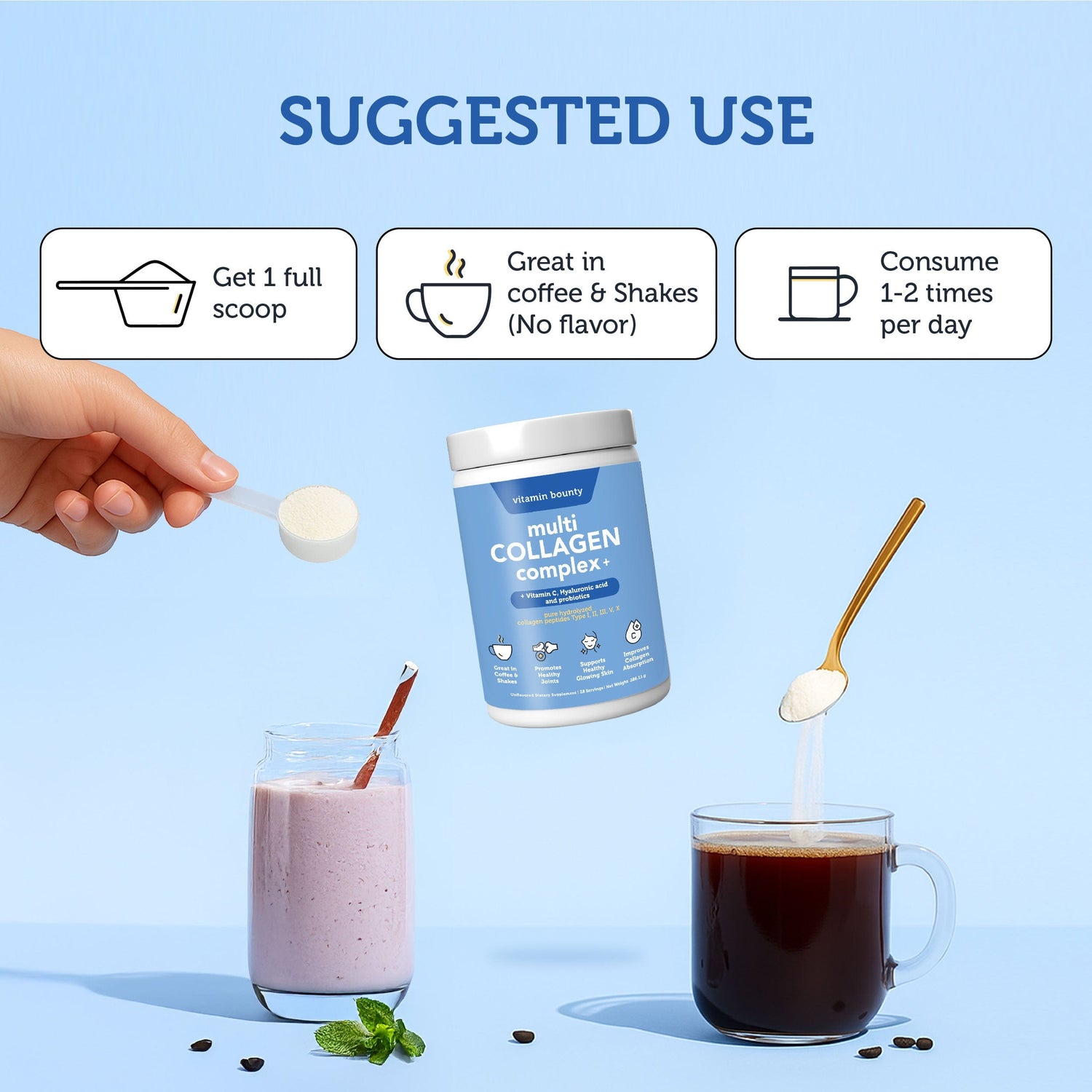 Multi Collagen Complex + Vitamin Bounty