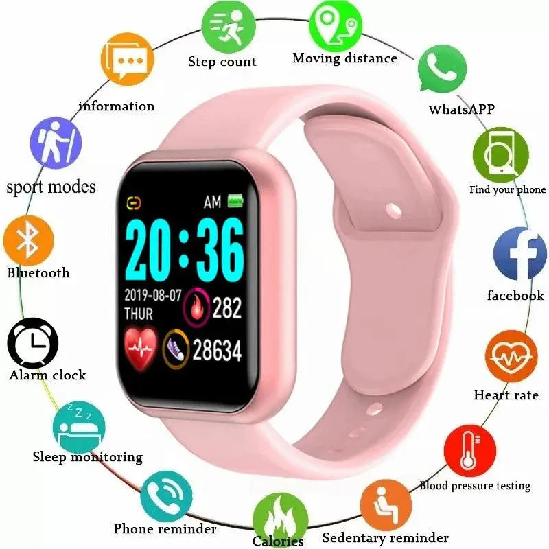 Y68 / D20 Multifunction Smart Watch MANDOTOS