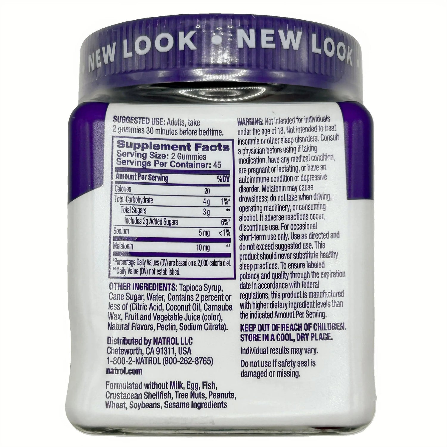 Natrol Melatonin Gummies – Strawberry Flavor, 10 mg per serving (90 Gummies) Loopwell Market