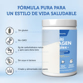 Colágeno Hidrolizado 5 en 1 con Ácido Hialurónico, Vitamina C y Probióticos Vitamin Bounty