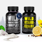 Power Bundle: Magnesium + Vitamin K2 & D3 with Pepper Extract Wild Foods