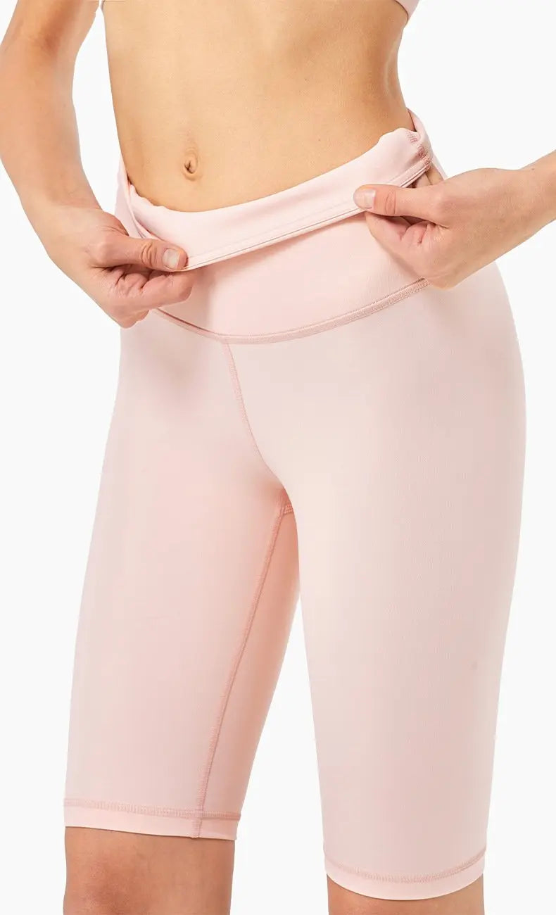 Second Skin Feel Workout Fitness Gym Biker Shorts Women High Waist THRIXINE