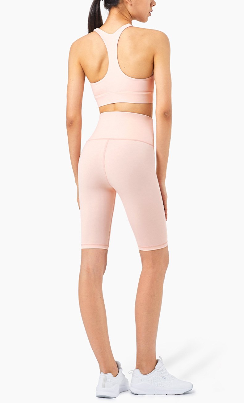 Second Skin Feel Workout Fitness Gym Biker Shorts Women High Waist