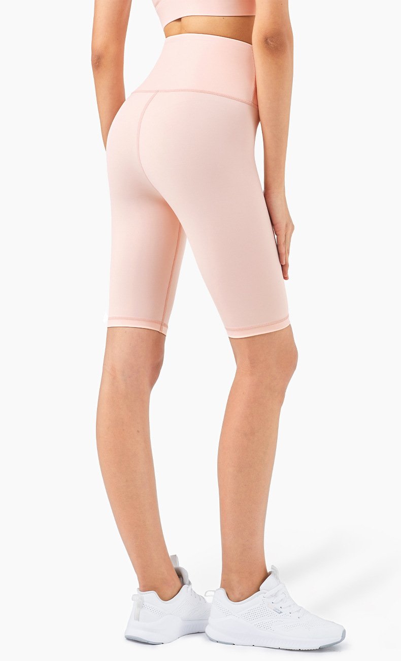 Second Skin Feel Workout Fitness Gym Biker Shorts Women High Waist