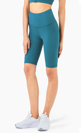 Second Skin Feel Workout Fitness Gym Biker Shorts Women High Waist THRIXINE