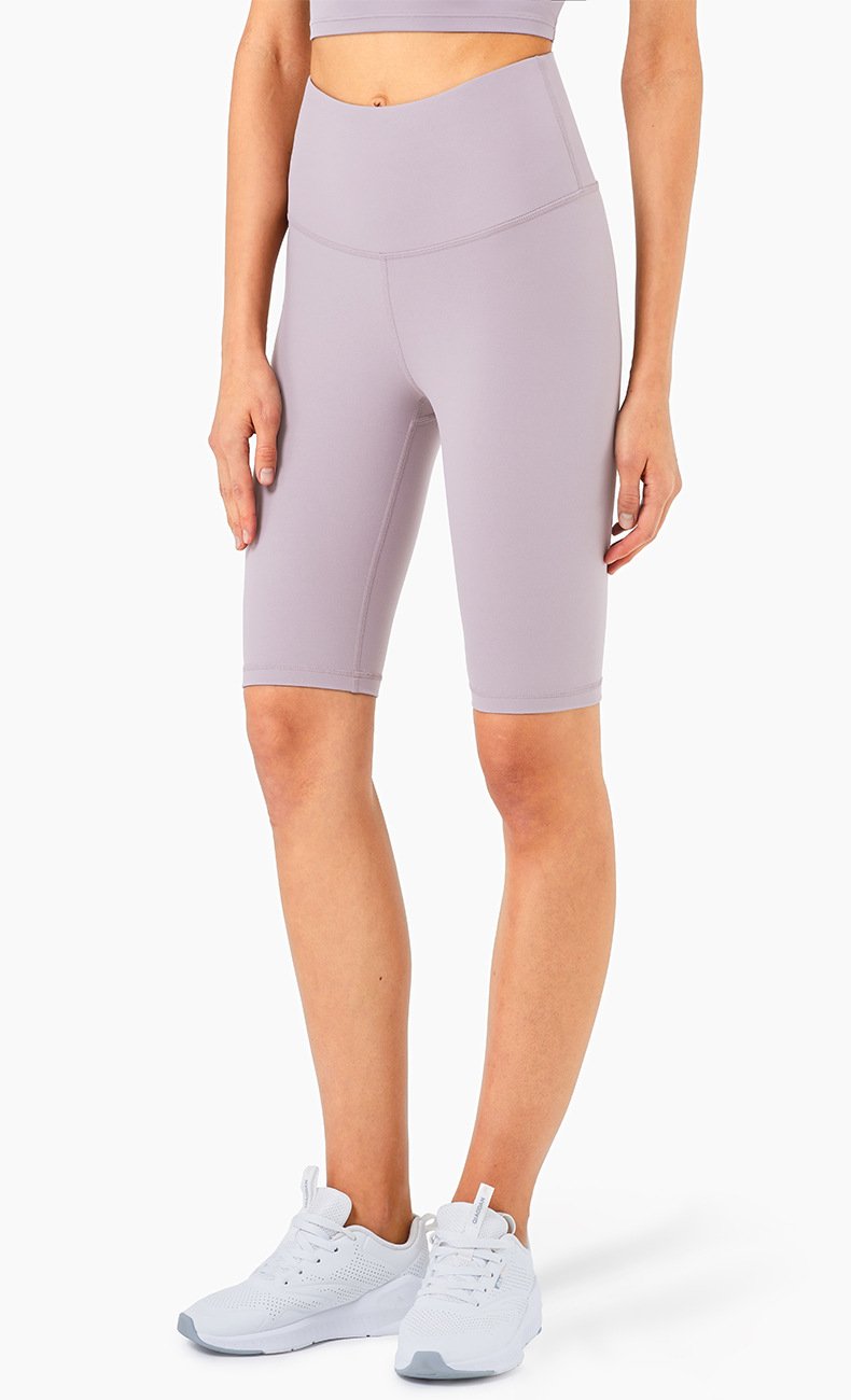 Second Skin Feel Workout Fitness Gym Biker Shorts Women High Waist