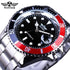 2021 Fashion Black Red Sport Mens Watches Luxury Luminous Hands Watch Elegant Leather Strap Design Stevvex