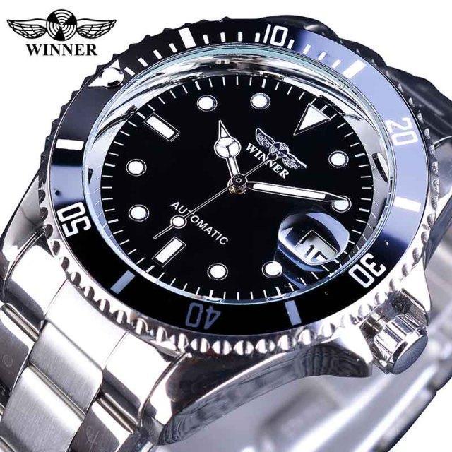 2021 Fashion Black Red Sport Mens Watches Luxury Luminous Hands Watch Elegant Leather Strap Design Stevvex