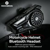 R1 Motorcycle Bluetooth Communication System Headset Helmet Speakers ROCKBROS-US
