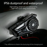 R1 Motorcycle Bluetooth Communication System Headset Helmet Speakers ROCKBROS-US