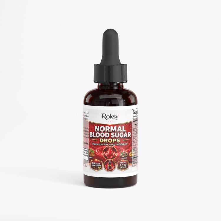 Normal Blood Sugar Drops for Glucose Control 60ml | blood glucose sugar level Roksy