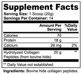 Grass Fed Hydrolyzed Collagen Peptides for Skin & Hair Health Roksy