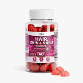 Premium Hair Skin & Nails Gummies - Collagen Supplements for Skin Health with Biotin 60ct Roksy