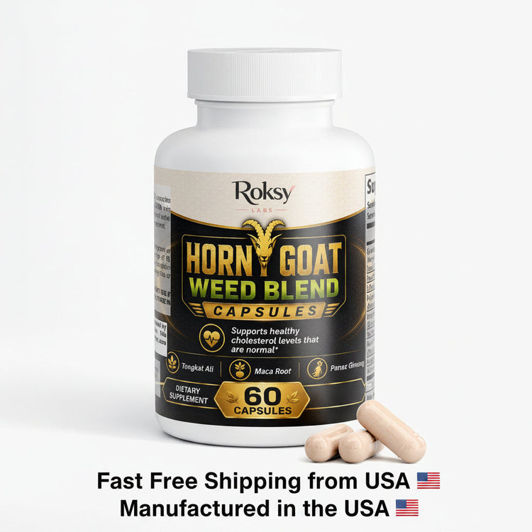 Horny Goat Weed Blend 60 capsules Roksy