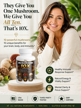 Mushroom 10X Capsules with Lion&
