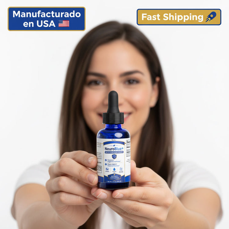 Methylene Blue Drops | NeuroBlue+ Nootropic Liquid for Cognitive Wellness & Cellular Energy | 2 fl oz Roksy