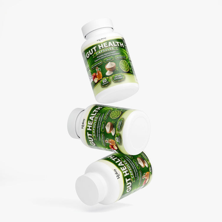 ROKSY Gut Health Probiotics for Gut Health Capsules, 60 ct Roksy