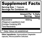Resveratrol Capsules for Weight Management | Weight Loss and Heart Health 60ct Roksy