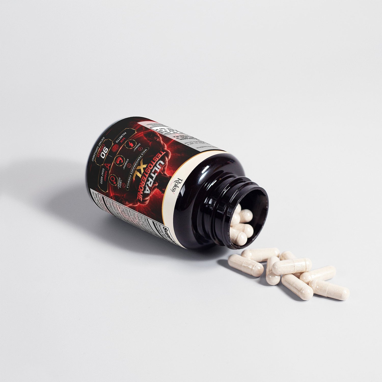 Ultra Testosterone XL | Natural Testosterone Booster 90 Capsules Roksy