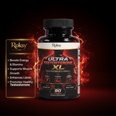 Ultra Testosterone XL | Natural Testosterone Booster 90 Capsules Roksy