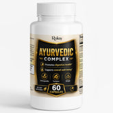 Ayurvedic Complex | Ashwagandha Turmeric Shilajit Brahmi Triphala | Digestive Health and Well-Being | 60 Capsules Roksy