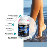 Fungus Clear Max 40 Billion CFU Probiotic Pills Roksy