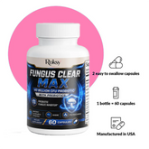 Fungus Clear Max 40 Billion CFU Probiotic Pills Roksy