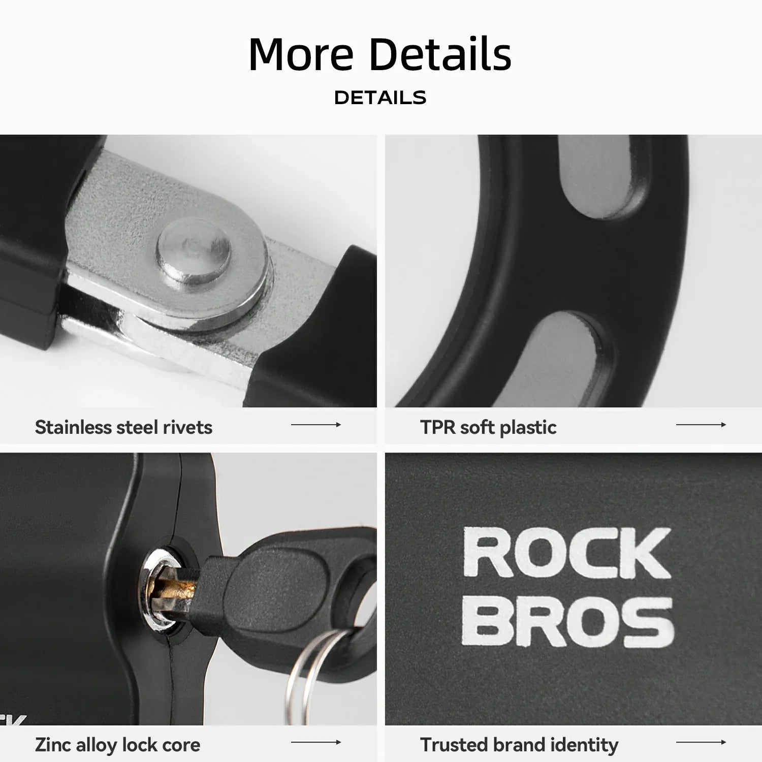Scooter Chain Lock Bike Lock ROCKBROS-US
