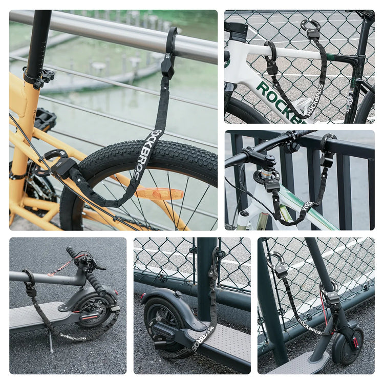 Scooter Chain Lock Bike Lock ROCKBROS-US