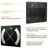 Smart Body Composition Scale – Digital BMI Monitor 7DAY&
