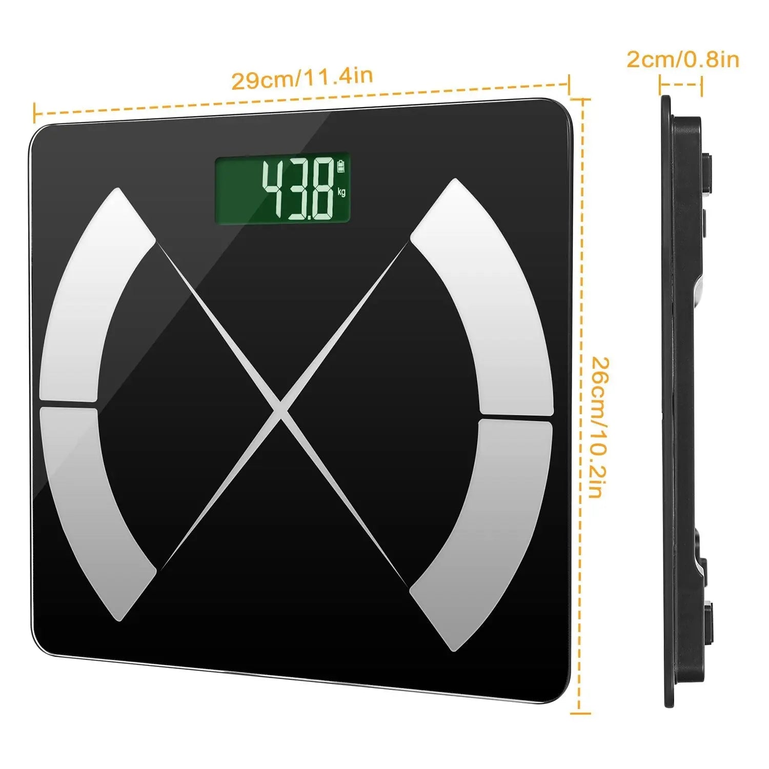 Smart Body Composition Scale – Digital BMI Monitor 7DAY&