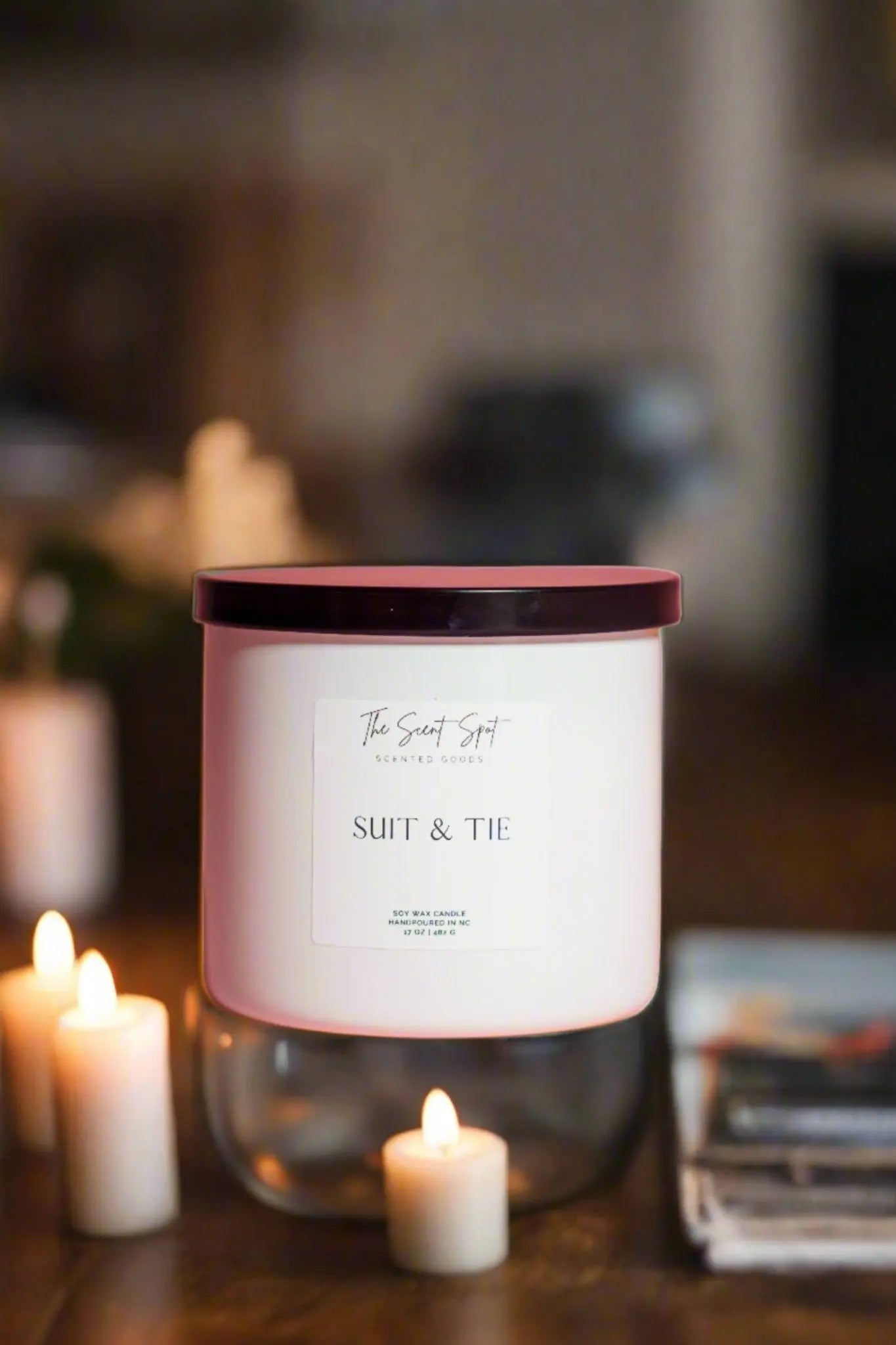 3-Wick Aromatherapy Candles The Scent Spot