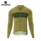 Men‘s Tencel Wool Cycling Jersey Breathable ROCKBROS-US